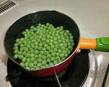 ➏　春の香り✿うすいエンドウの翡翠煮　➏作り方4写真
