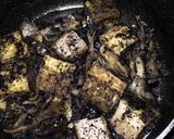 舞茸と豆腐の真っ黒煮作り方3写真
