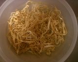 切り干し大根でチヂミ風？作り方1写真