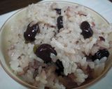 赤いそら豆ごはん作り方5写真