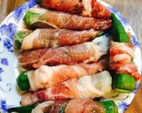 簡単！オクラの肉巻き作り方3写真