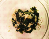 えのきとわかめの胡麻ポン和え☆作り方5写真
