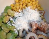 空豆とちくわのかきあげ作り方7写真