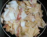 10分超簡単　うま白菜とベーコンの炒め物作り方6写真