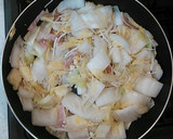 10分超簡単　うま白菜とベーコンの炒め物作り方7写真