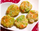 離乳食♡ふわふわ豆腐のお好み焼き作り方6写真