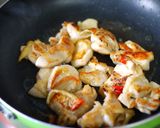 ピリ辛葱だく◎鶏もも肉の葱塩レモン作り方4写真