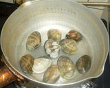 パパのアサリの蒸し焼き作り方1写真
