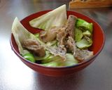 シドニアのすじ塩キャベツ(仮)作り方21写真