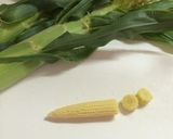 お弁当にお花*ひまわりヤングコーン作り方1写真