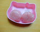 幼稚園 お弁当 キャラ弁♡ぶたさん作り方1写真