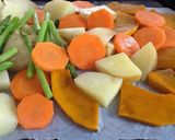 野菜のオーブン焼き＊チーズソース作り方3写真