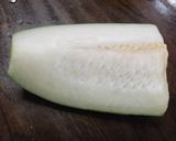 冬瓜とニラのスープ作り方1写真
