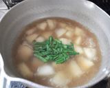 冬瓜とニラのスープ作り方5写真
