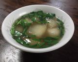 冬瓜とニラのスープ作り方6写真