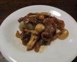 豚肉とエノキのケチャップマニス炒め作り方5写真