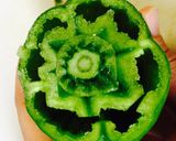 子供が食べ易い♡輪切りのピーマン肉詰め作り方2写真