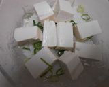 温かいご飯に冷奴のせご飯作り方6写真