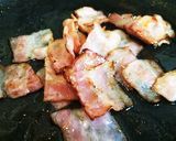 ♡トマトとベーコンのパスタ♡作り方1写真