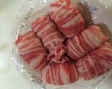 簡単★肉巻きおにぎり　お弁当に最適！作り方3写真