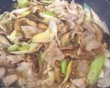 豚肉とねぎの和風パスタ〜生姜風味〜作り方5写真