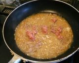 簡単!肉味噌のっけ冷うどん作り方1写真