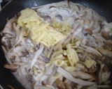 アンチョビのきのこクリームパスタ作り方3写真