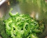 ゴーヤのクリームチーズ白和え作り方2写真