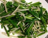 中華のおかず〜もやしニラ玉作り方3写真