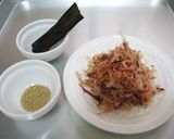 納豆とオクラのスープパスタ作り方1写真