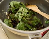 キクラゲとモロヘイヤの素麺チャンプルー作り方4写真