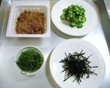 納豆とオクラのスープパスタ作り方4写真
