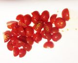 ミニトマトともずくのさっぱり夏サラダ☆作り方1写真