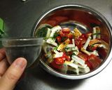 ミニトマトともずくのさっぱり夏サラダ☆作り方3写真