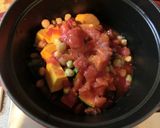 かぼちゃとミックスビーンズのトマト煮作り方2写真