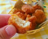 衣さくさく♪ふわふわチーズチキンナゲット作り方4写真