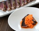 鰹のたたき☆人参ドレッシング作り方5写真