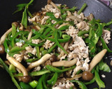 豚肉とピーマンの細切り炒め作り方5写真