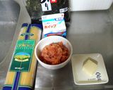 家族が絶賛！明太クリームスパ(≧∇≦*)作り方1写真