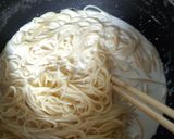 家族が絶賛！明太クリームスパ(≧∇≦*)作り方4写真