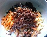 味付はいかなごのくぎ煮で簡単ひじきの煮物作り方3写真