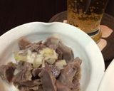 ビールにぴったり！砂肝のネギ塩和え作り方5写真