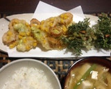 人参の葉っぱのかき揚げ（天ぷら）作り方11写真