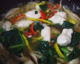 簡単★夏のカラフル親子丼作り方6写真
