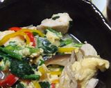 簡単★夏のカラフル親子丼作り方8写真