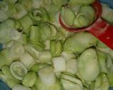 空豆と長ネギの かき揚げ☆作り方2写真