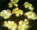 空豆と長ネギの かき揚げ☆作り方3写真