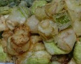 空豆と長ネギの かき揚げ☆作り方4写真