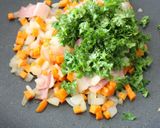 パセリ其の1 パセリ炒飯☆作り方3写真