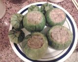イタリア発簡単♪丸ズッキーニの肉詰め♪作り方8写真